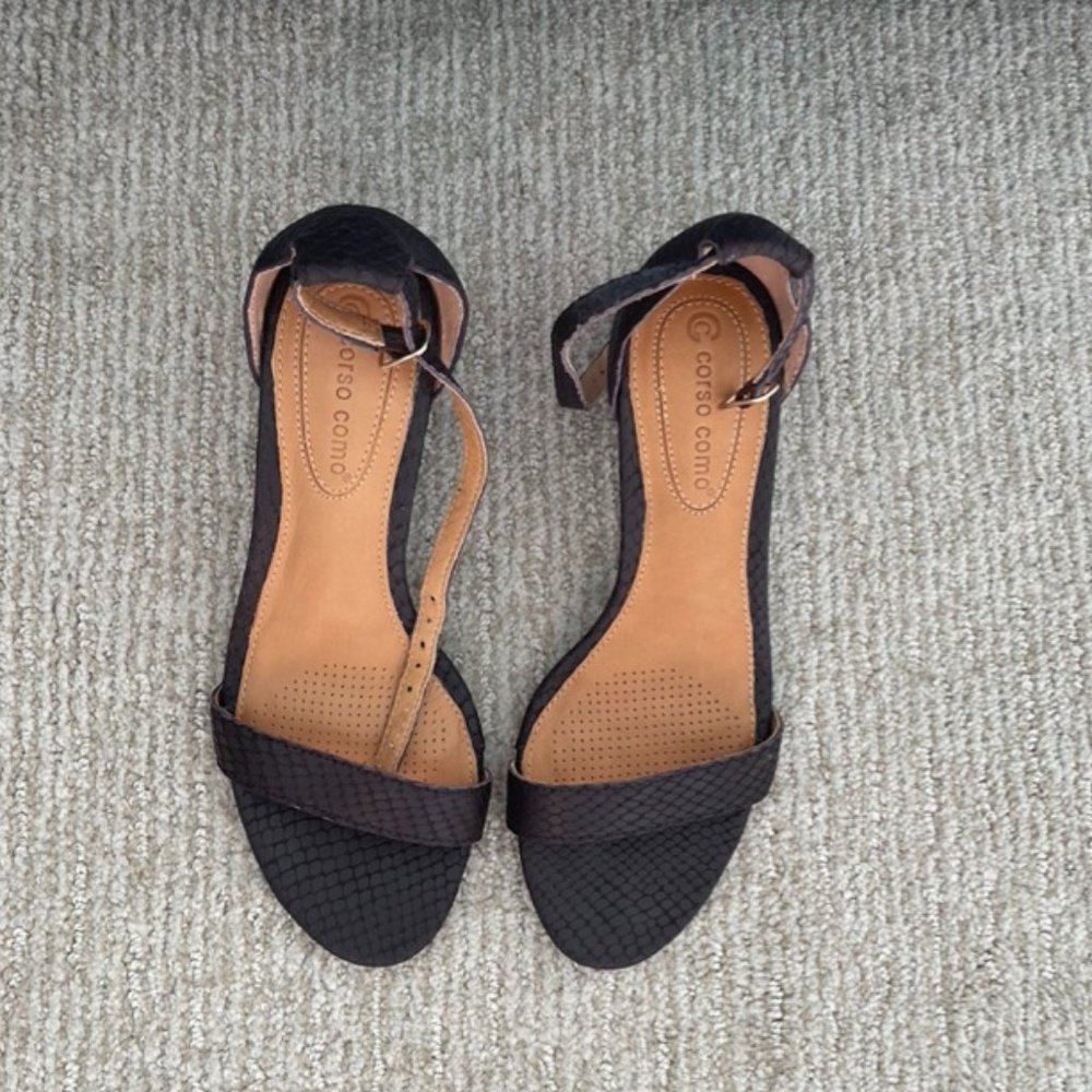 Brown Heel Sandal (Wedding Shoe)